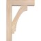 Ekena Millwork Imperial Block Smooth Bracket w/ Offset Brace, Douglas Fir, 5 1/2"W x 18"D x 26"H BKT0604X18X26IMP05SDF - alternate 2